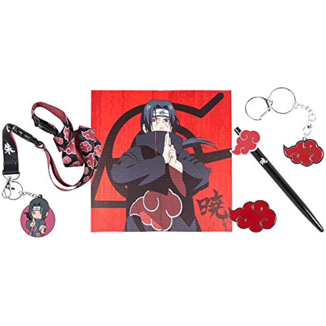 Just Funky Naruto Shippuden Akatsuki Collector Looksee Box | Includes 5 Themed Collectibles