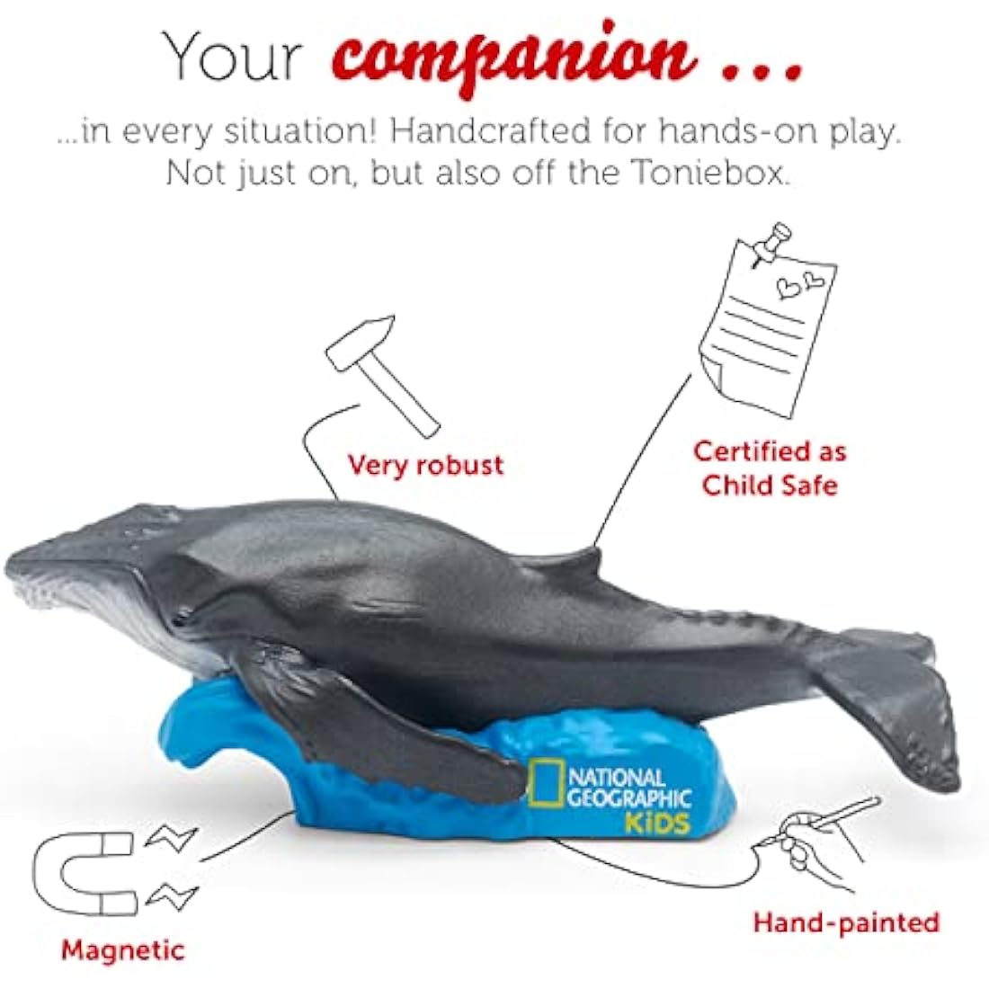 toneis National Geographic: Whale Audio Character - National Geographic Kids Audiobooks for Children