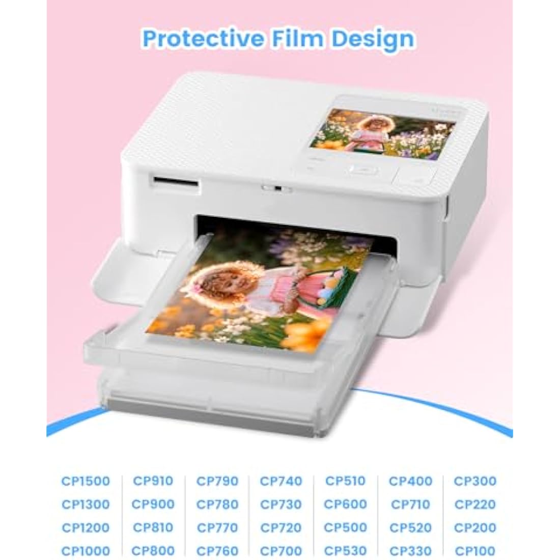 Replacement Canon Selphy CP1500 Ink and Photo Paper 6x4 inch Set for Canon Selphy CP1300 CP1200 CP1000 CP910 CP810,3115B001(AA) 3 Color Ink Cassette Cartridges/108 Sheets /100 x 148mm Printer Paper