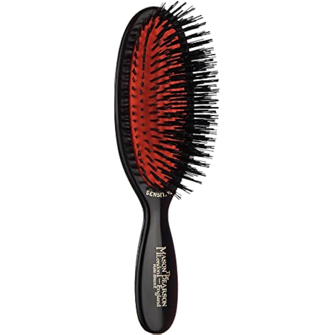 Mason Pearson SB4 Pure Bristle Pocket Sensitive Hair Brush - Dark Ruby