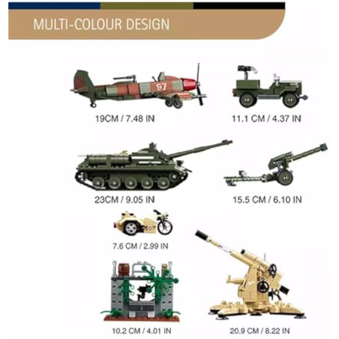 Sluban WWII - BATTLE OF KURSK 998PCS