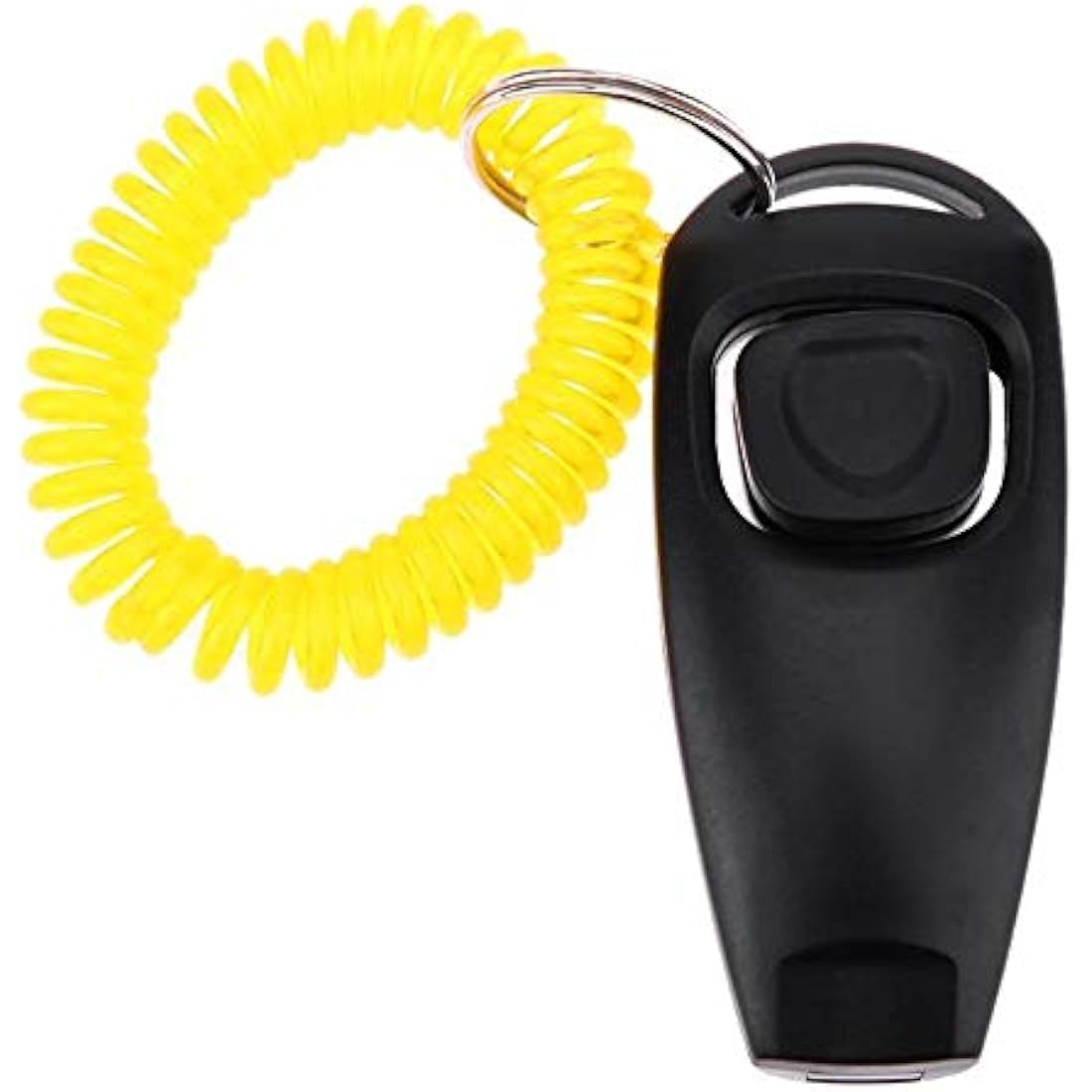 Symphonyw Dog Training Clickers, 4PCS Dog Whistle Clicker 2 in 1 Whistle and Clicker Pet Training Tools with Wrist Strap
