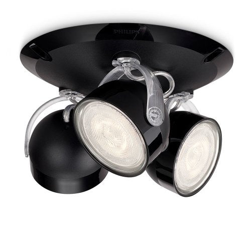 Philips MyLiving Dyna LED Spotlight Ceiling Light 3 Bulbs  Black Black