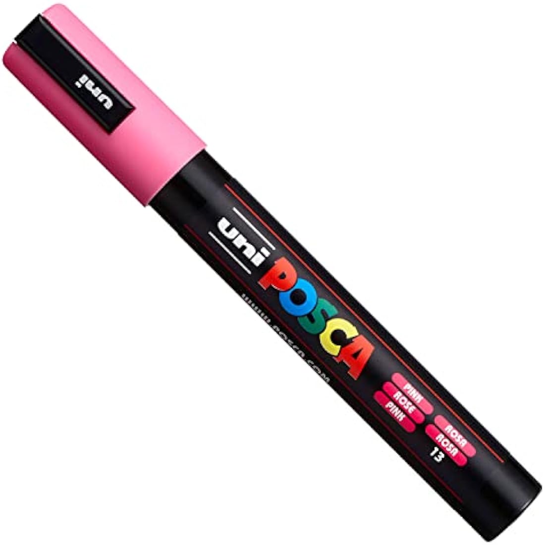 Posca Paint Marker Pens - PC-3M and PC-5M - Set of 20 in Canvas Wrap