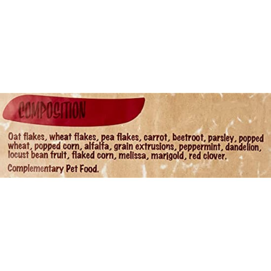 Rosewood Naturals Herbs Plus, Small Animal Treat for Rabbits, Guinea Pigs, Chinchillas, Degus, Hamsters, Gerbils, Mice and Rats, 500g
