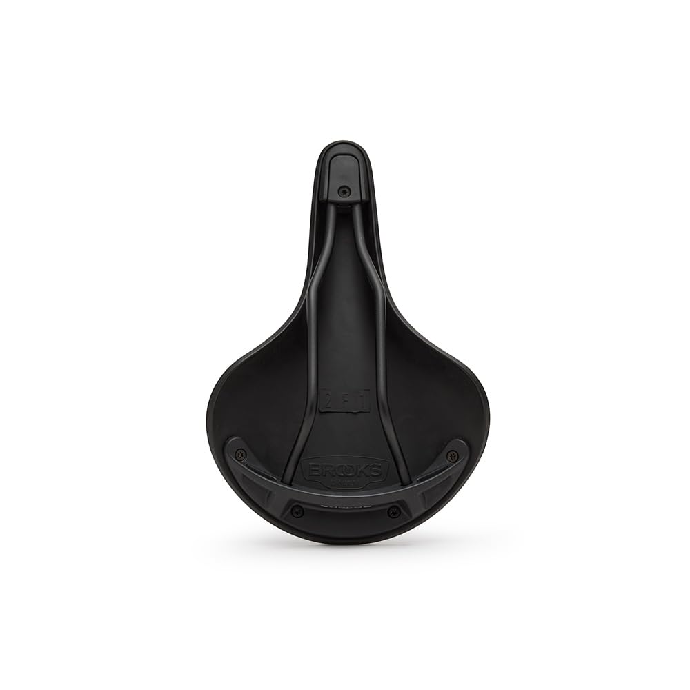 Brooks England Men's C19 All Weather Bicycle Saddle, Full Black, Large
