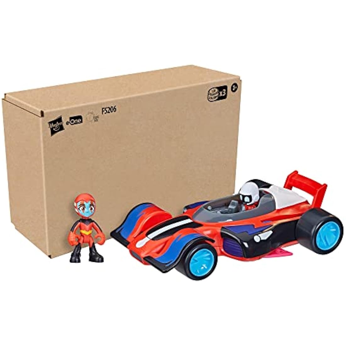 PJ Masks Animal Power Flash Cruiser Preschool Toy, Converting Car with Lights and Sounds, Vehicle Toy for Ages 3 and Up