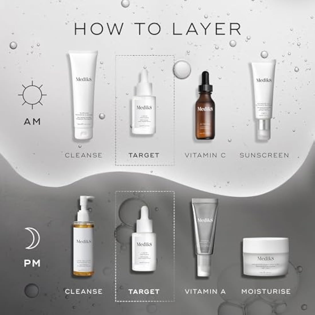 Medik8 Liquid Peptides - 30% Multi-Peptide Age-Defying Serum - Drone-Targeted Technology Smooths & Plumps Wrinkles - Supports Collagen Producing Cells - 30ml