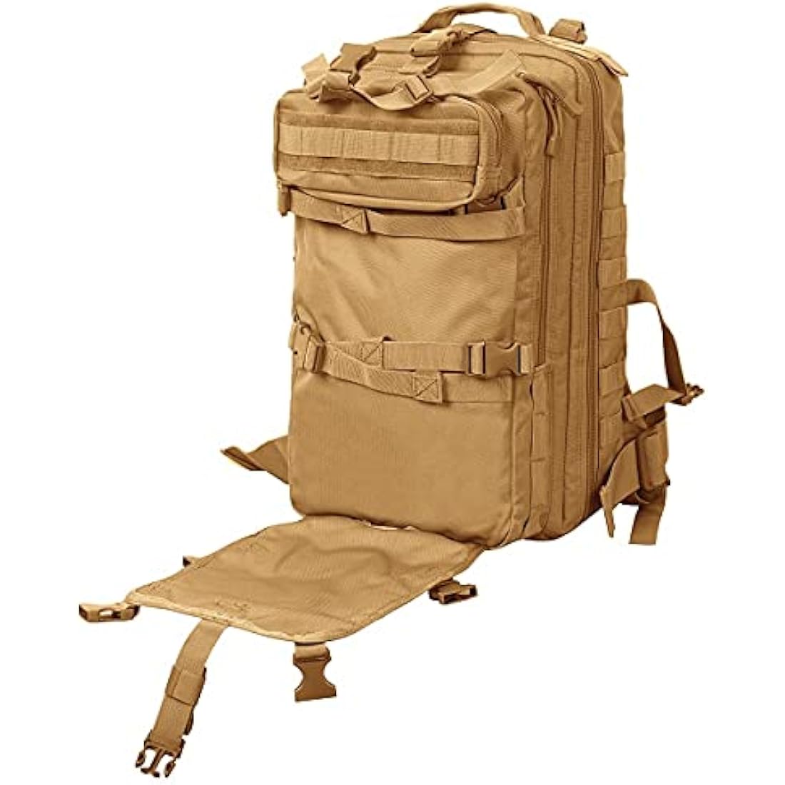 Seibertron Waterproof Large Capacity Molle Motorcycle Helmet Holder/Cycling Helmet Storage/Hiking Helmetcatch Bag/Backpack Also Fit Basketball Football Soccer Backpack Khaki