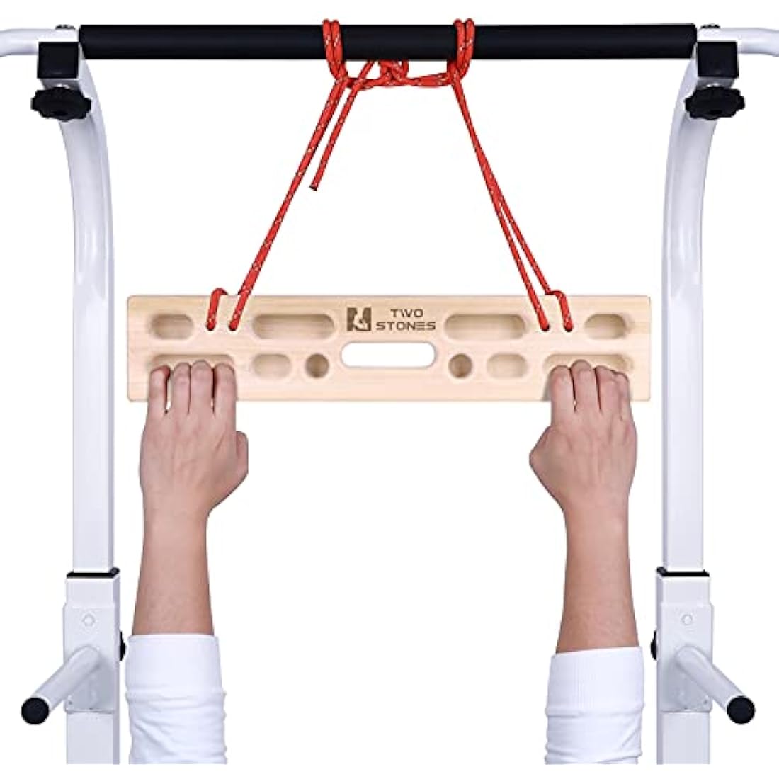 Compact Portable Fingerboard as Rock Climbing Training Boards with Edges and Pockets, Portable Climbing Hangboard as Rock Climbing Finger Strengthener Training Indoor and Outdoor (CJ-HB2055)