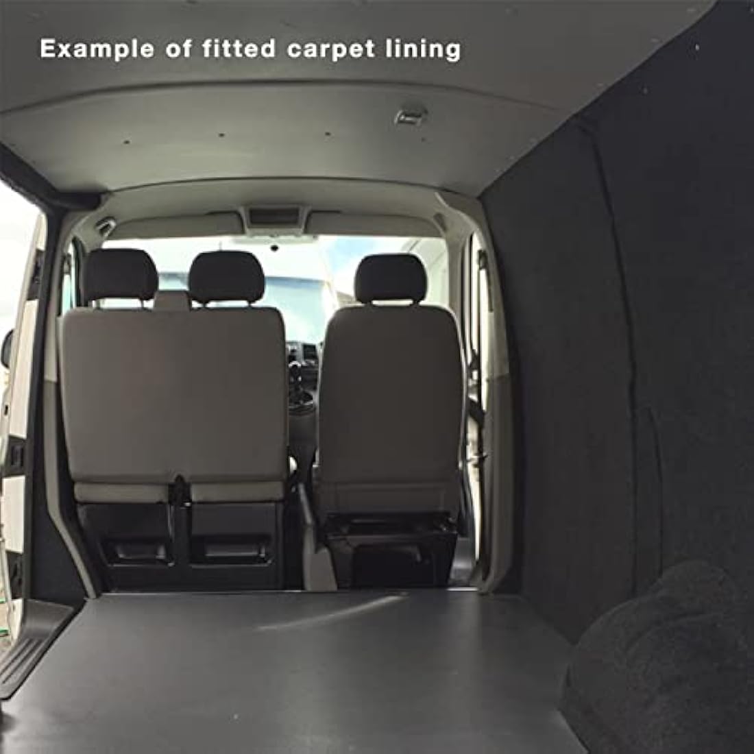 Shore Vans Camper Van Carpet Lining 4 Way Stretch (Silver, 20 sqm)