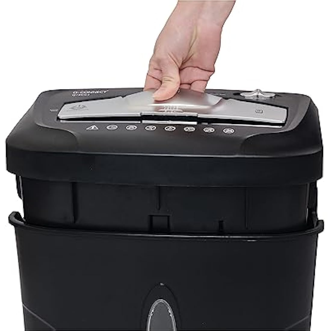 Q-Connect Cross Cut Paper Shredder Q10CC2, Black