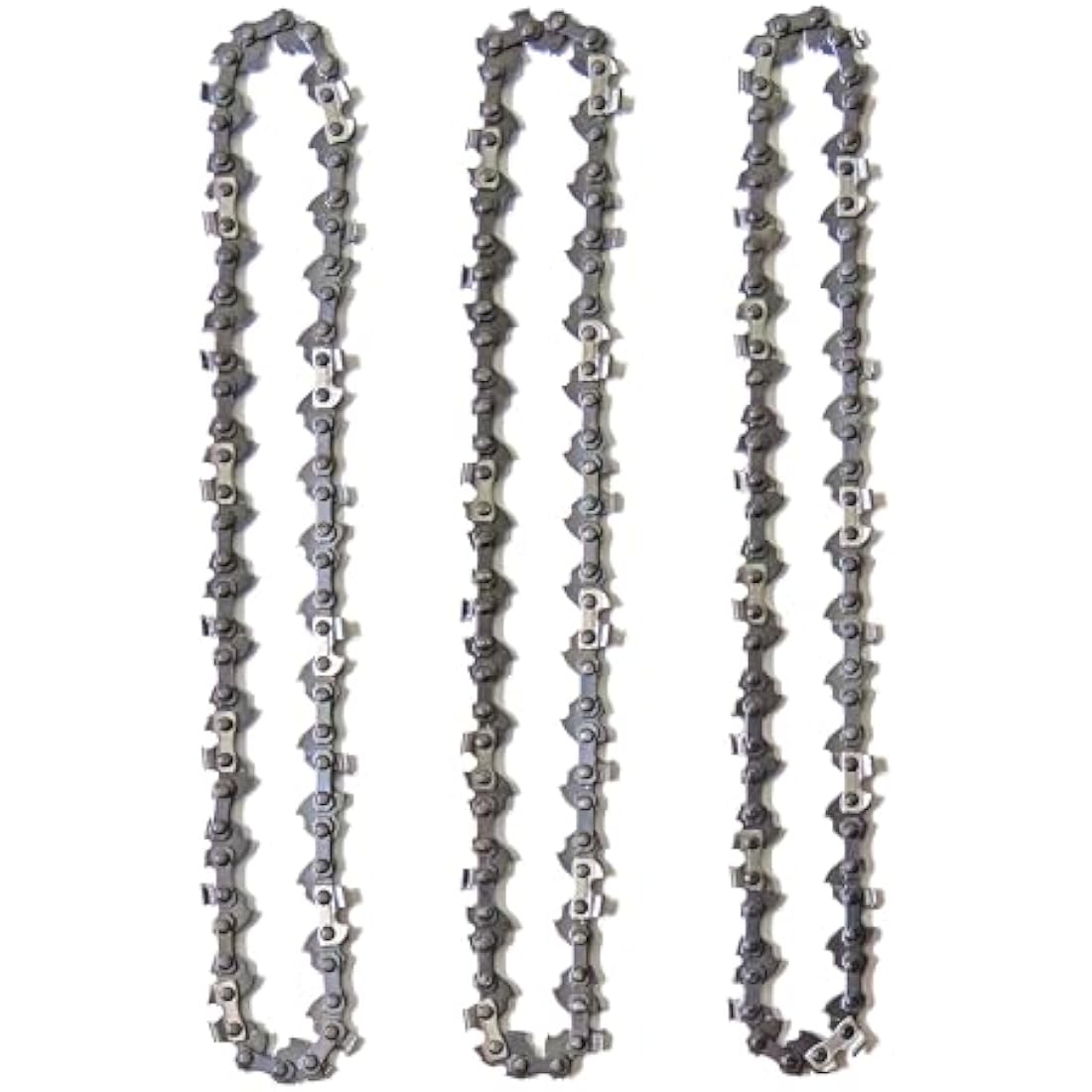 Oregon 3-Pack Chainsaw Chain 3/8" LP Pitch, .050" (1.3 mm) Gauge for 16" (40cm) Bar, 57 Drive Links – Low-kickback Chainsaw Chain, Fits Titan, Ryobi, Hawksmoor, Ferrex and more