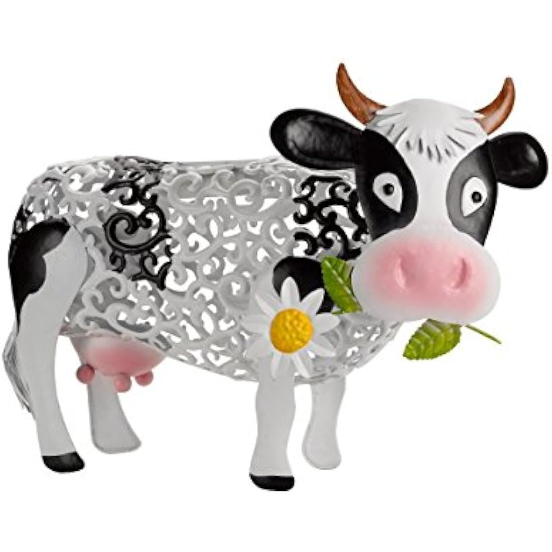 Smart Solar Daisy The Cow Silhouette Solar Garden Light