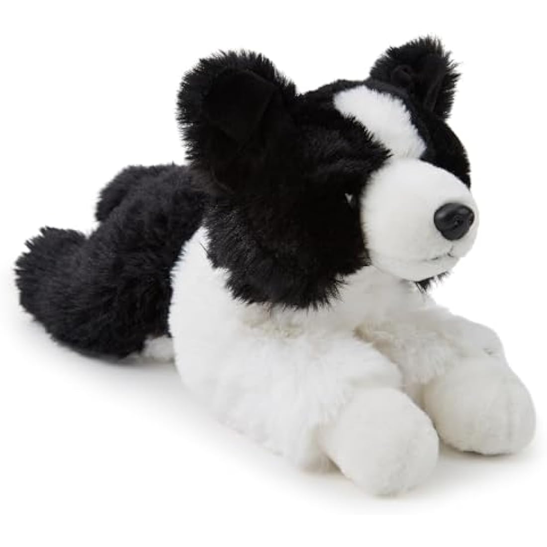 Zappi Co Border Collie Plush Toy (30cm) - Lovable, Sheepdog Soft, Eco-Friendly, Kid's Best Friend for Comfort and Play, Recycled