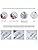 Cefrank Spotlights 8x1watt Warm White LED Mini Spot Lights for Display Case, USB Power Dimmable Cabinet Lamps - WarmWhite 3000K