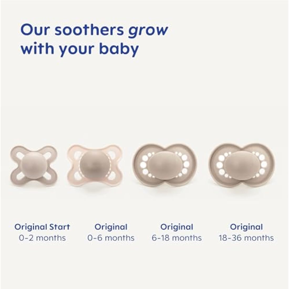 MAM Original Soothers | 18-36 Months | Pack of 2 | Comes in Dummy Steriliser Box | Sustainable Materials | Baby Accessories | Pink (Various Designs)