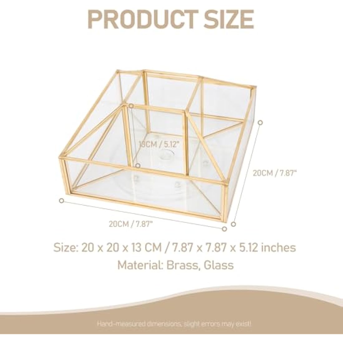 SLHEQING 360° drehbarer Make-up-Organizer, Glas Beauty Organizer, Schmink Aufbewahrung für Dresser Schlafzimmer Badezimmer