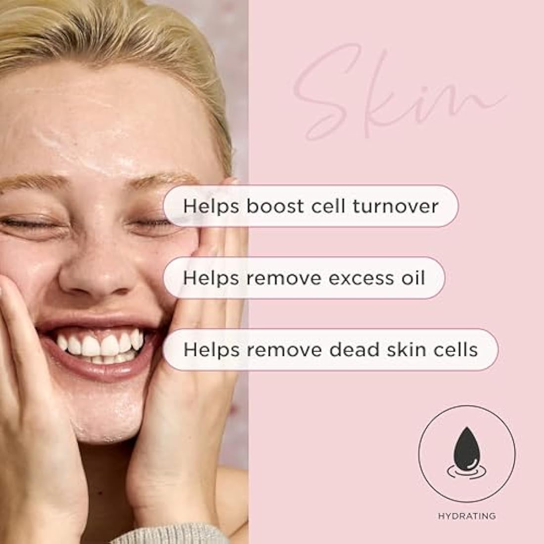 DuoCleanse Cleanse & Exfoliate from Sculpted by Aimee 200ml - 2-in-1 Vegan Gentle Cleansers with AHAs, BHAs and Amino Acids – All Skin Types