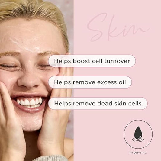DuoCleanse Cleanse & Exfoliate from Sculpted by Aimee 200ml - 2-in-1 Vegan Gentle Cleansers with AHAs, BHAs and Amino Acids – All Skin Types