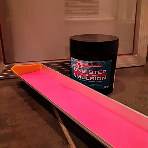 Flat Fox one step Photopolymer Emulsion Pre Sensitized- Screen printing exposure (1000ml)