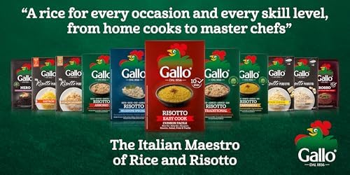 Riso Gallo Vegan Arborio Rice, 500 g (Pack of 12)