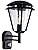 Betta Lighting Outdoor Wall Lantern with Motion Sensor - E27 GLS PIR Motion Security Light - IP44 Waterproof Garden Security Light - Matt Black Outside Lights Mains Powered (Bulb Not Supplied)