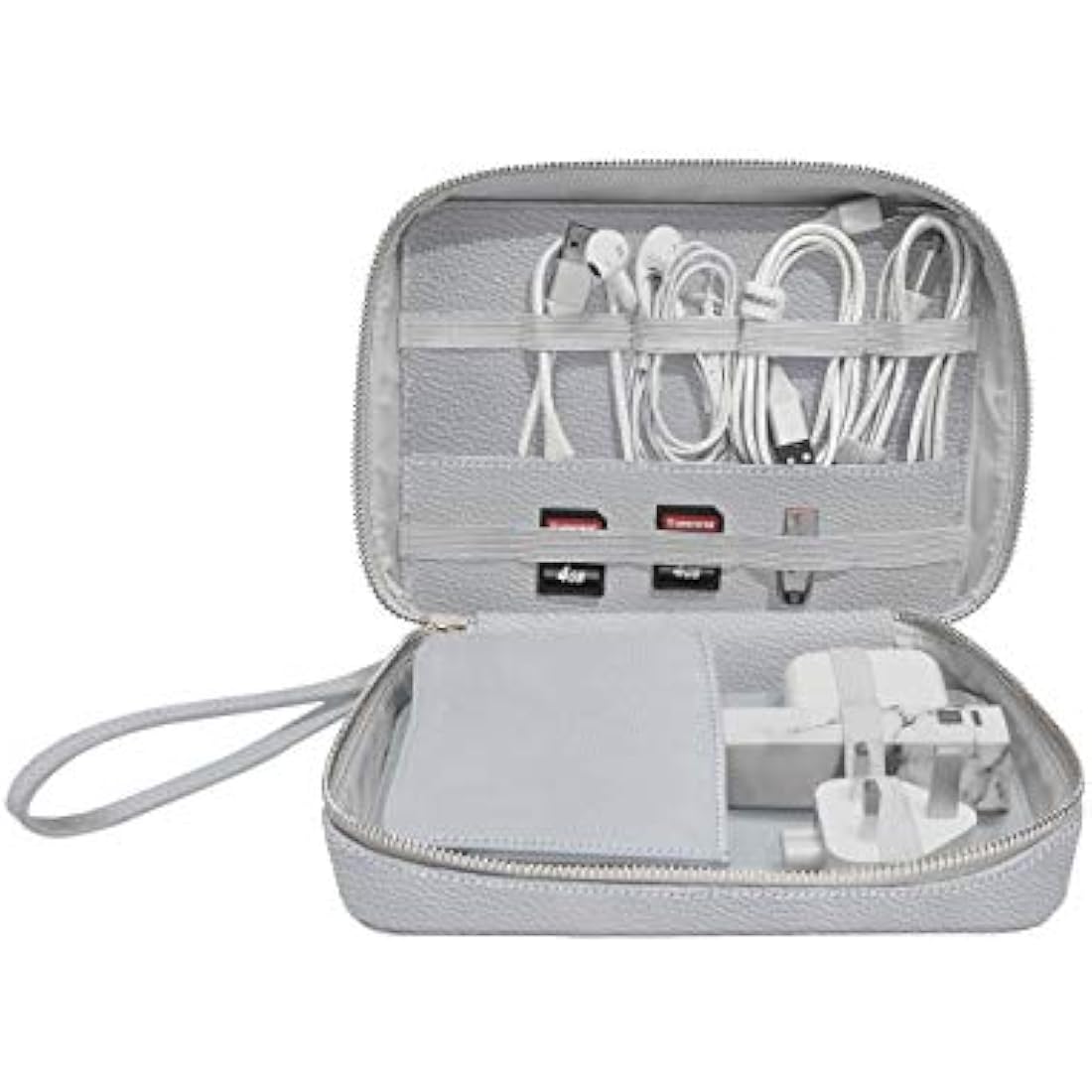 Stackers Pebble Grey Cable Tidy Bag