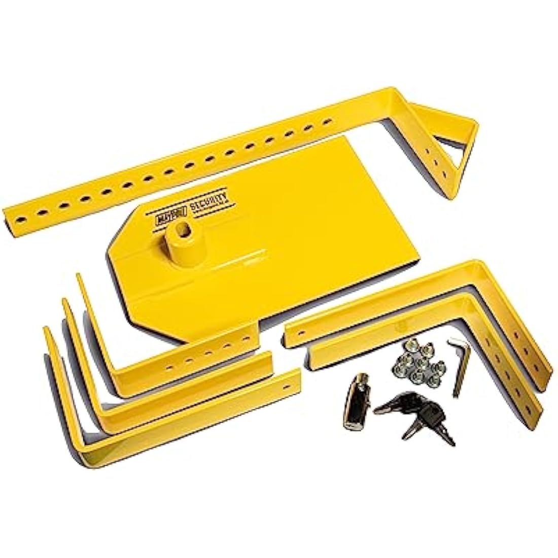 Maypole 10"-16" Heavy Duty Wheel Clamp Suitable for Tyre Sizes 135 mm to 215 mm, Diameter 450 mm to 700 mm