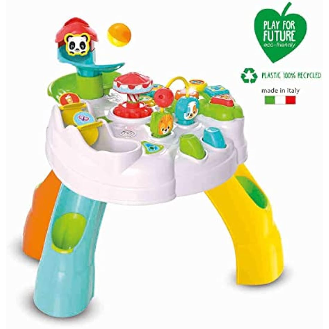 Clementoni Baby Park Activity Table: Interactive Fun & Learning for Toddlers, Lights, Sounds, Moving Parts & More! (12+ Months)