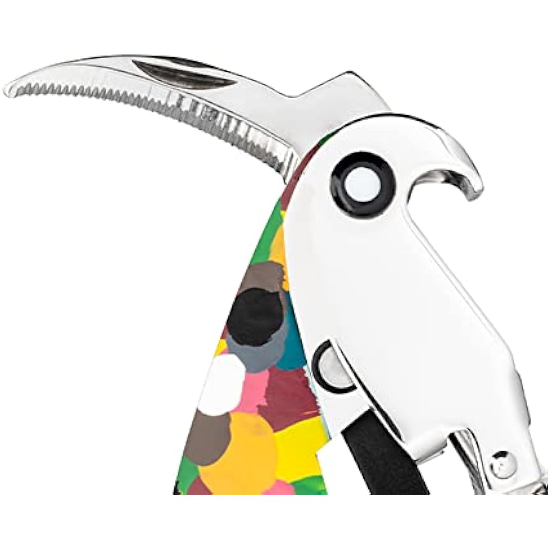 Alessi AAM32 1 Corkscrew, Multicolor