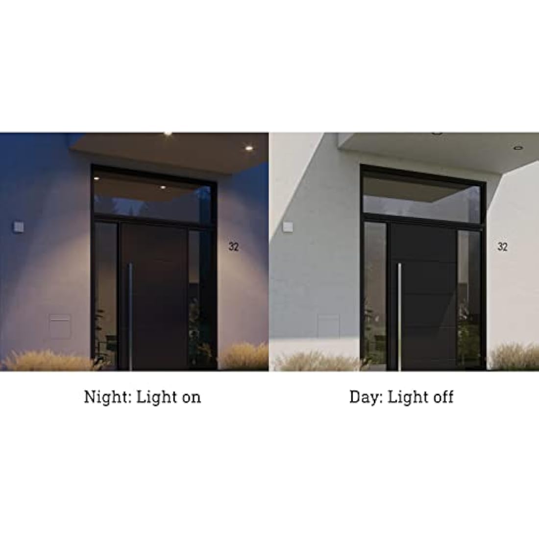 Steinel NightmatIQ Dusk to Dawn Sensor White, Adjustable Outdoor Photoelectronic Switch, 1000W Twiligh Sensor, IP54