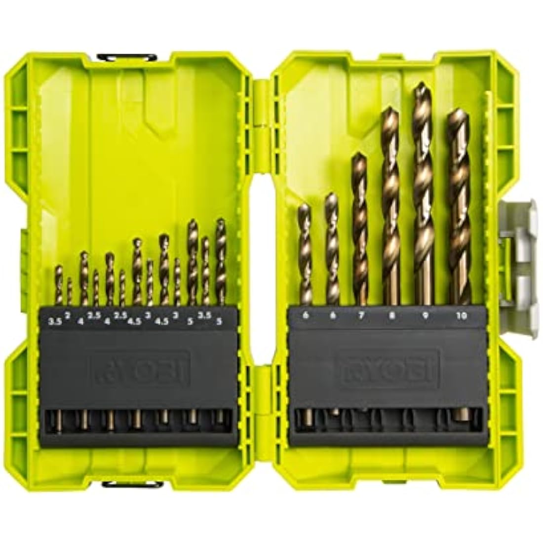 Ryobi 5132004390 RAK19HSS2 19pcs HSS Drill Bit Set