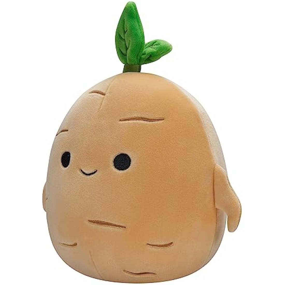 Squishmallows Original 7.5-Inch Tan the Ginseng - Little Ultrasoft Official Plush