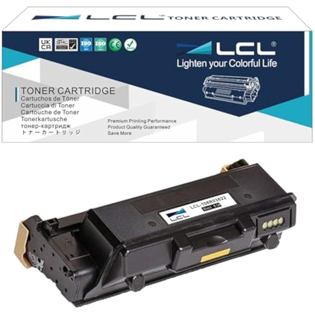 LCL Compatible Toner Cartridge WorkCentre 3335 3345 Phaser 3330 106R03620 106R03622 8500 Pages (1 Black) Replacement for Xerox WorkCentre 3335 3345 3335DNi 3345DNi Phaser 3330 3345VDNi 3330DNi