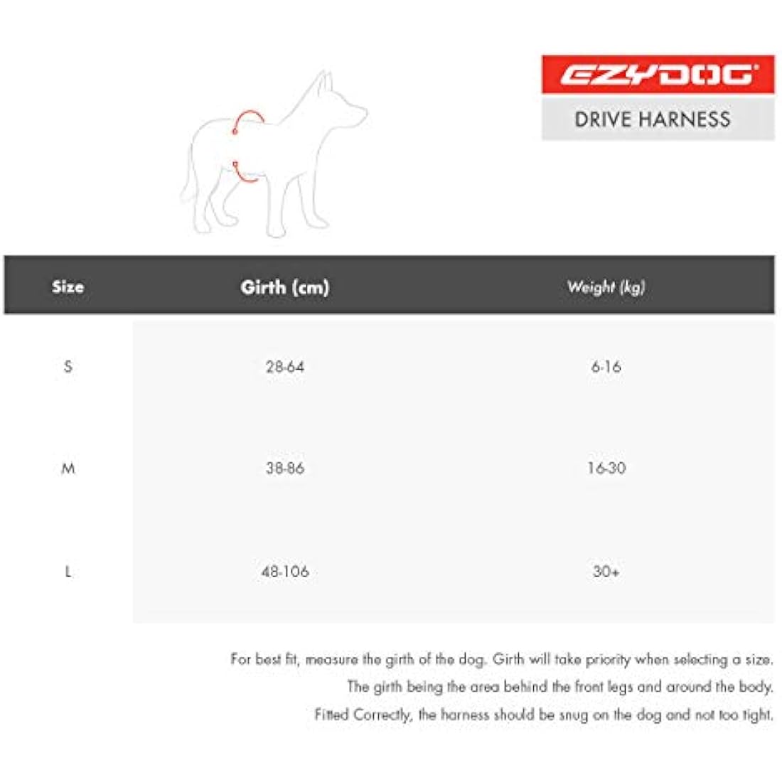 EZYDOG Drive Car Harness | Crash Tested, Rule 57 Compliant, Dog Car Harness & Car Restraint, Tested Up-To 75lb/34kg, Adjustable, No-Pull, Small, Medium and Large Dogs (Small)