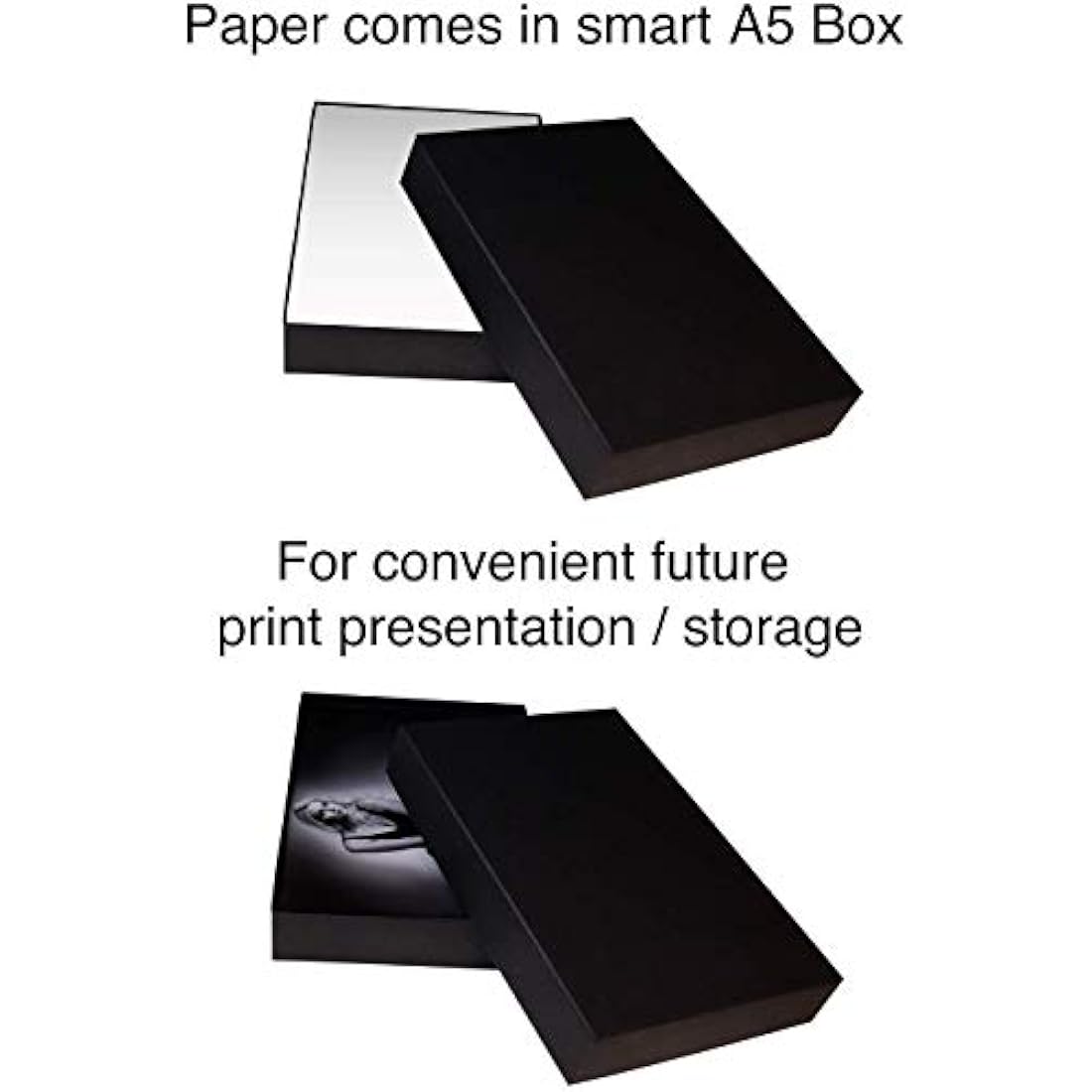 Marrutt 300gsm Ultra Pearlescent Hi-White Inkjet Photo Paper: A5-400 Sheets