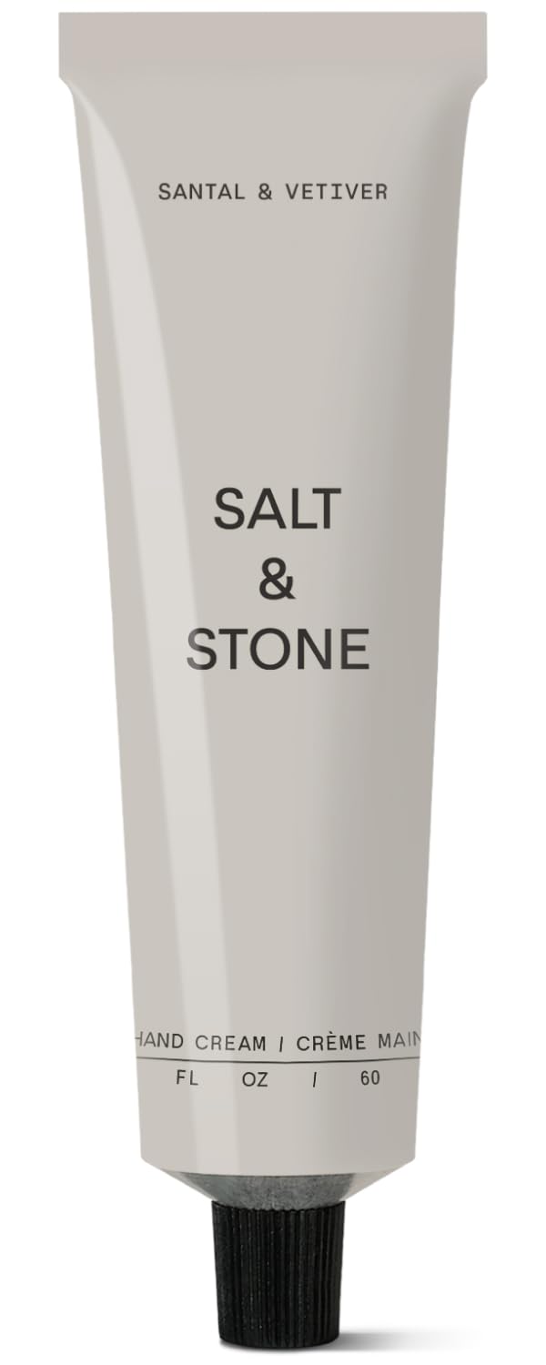 SALT & STONE Hand Cream | Hand Cream for Women & Men | Hydrates, Nourishes & Softens Skin | Restores Dry Cracked Hands | Fast-Absorbing | Cruelty-Free