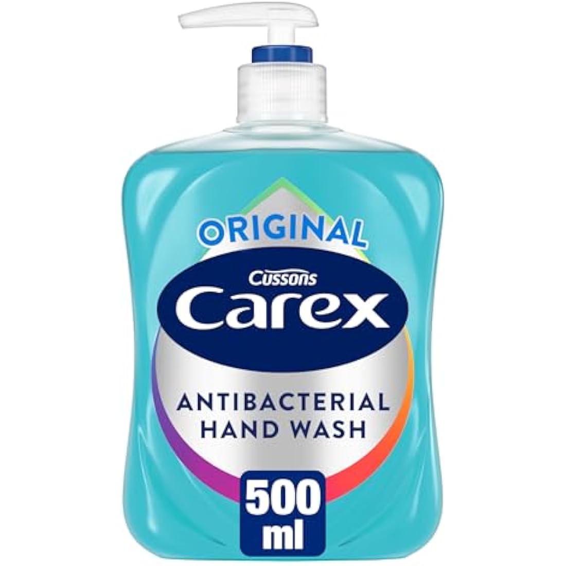 Carex 2 Hour Protection Antibacterial Original Hand Wash, Clean & Protect Hands, Bulk Buy, Pack of 6 x 500ml