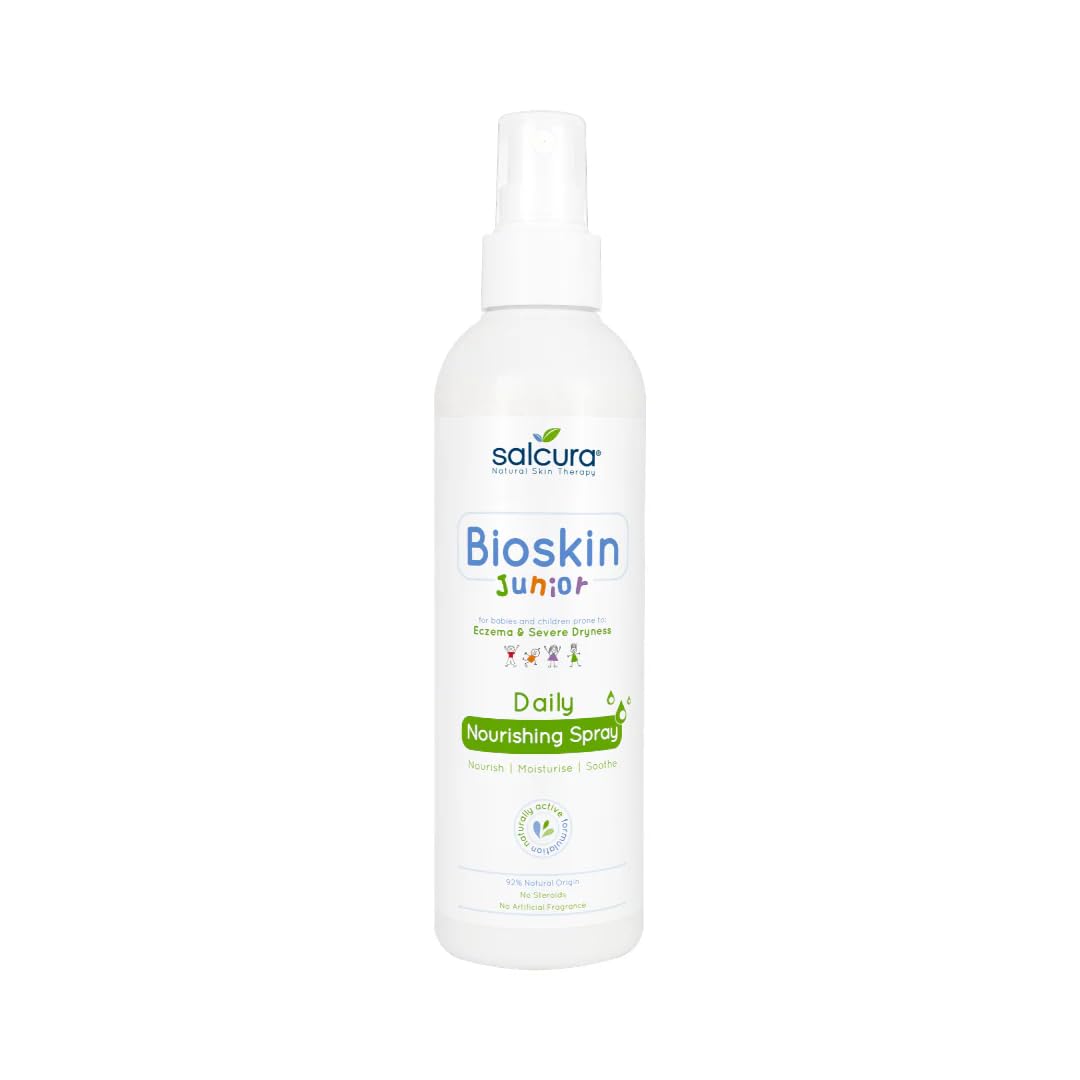 Salcura Natural Skin Therapy, Bioskin Junior Daily Nourishing Spray, Suitable For Anyone Prone To Eczema, Psoriasis & Dermatitis, Takes Away Immediate