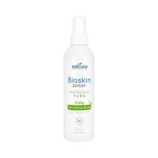 Salcura Bioskin Junior Daily Nourishing Spray Moisturises Dry Itchy Skin 250ml