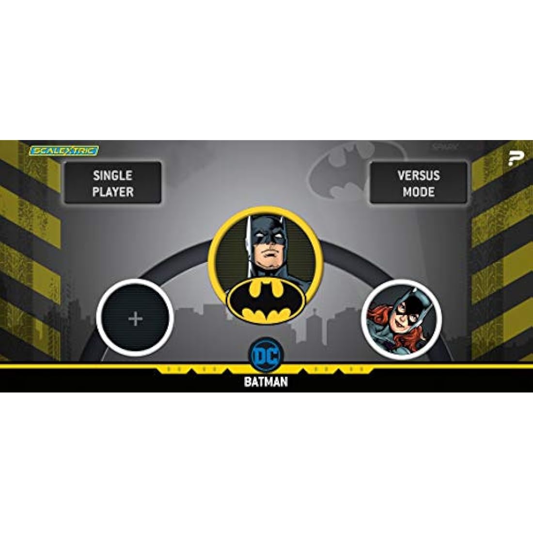 Scalextric Spark Plug - Batman vs Joker Slot Car Racing Set