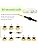 【Industrial Grade】50FT/15M Construction String Lights LED String Work Lights with Climbing Hook,50W Mains Powered Outdoor Security Lights for Garden, Backyard, Garages ,Construction Sites, Renovation