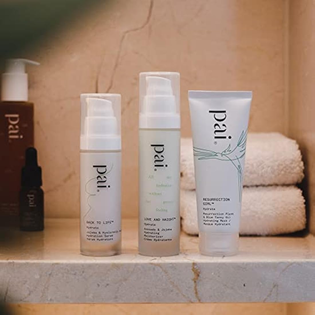 Pai Skincare | BACK TO LIFE Hydration Serum with Jojoba & Hyaluronic Acid for Smooth, Supple Skin. B-Corp, Organic, Vegan & Cruelty Free. 30ml