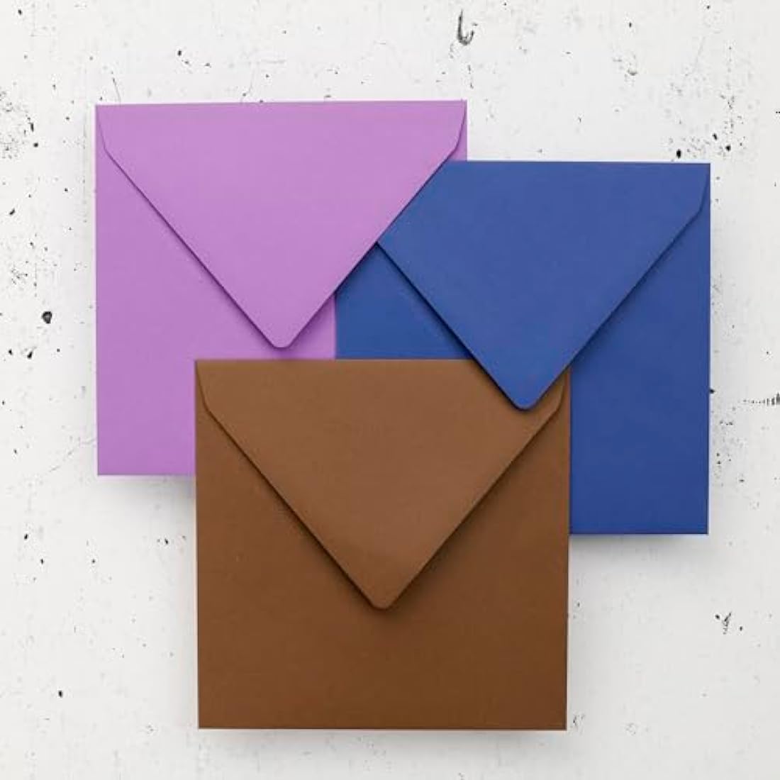 Clairefontaine - Ref 5648C - Pollen Envelopes (Pack of 20) - 140 x 140mm Sized, 120gsm Paper, Gummed Seal, Inkjet & Laser Printer Compatible, Acid Free - Night Blue