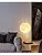 KRUIHAN 3D Print Led Moon Lamp Hang Ceiling Lamp Moon Light Night Light for Kids Room Restaurant Bed Room Living Room 20CM