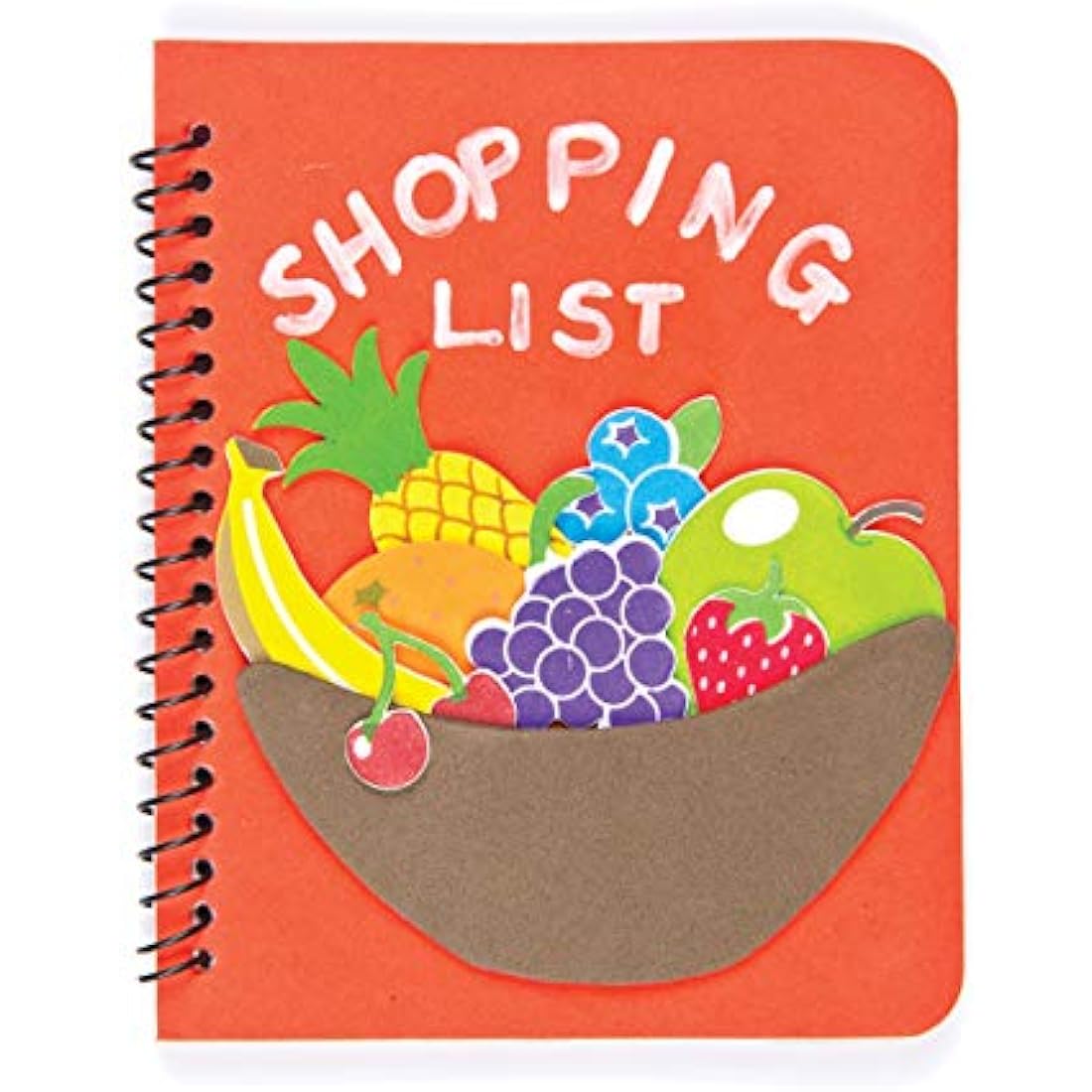 Baker Ross EV3092 Fruit Foam Stickers (Pack of 120)