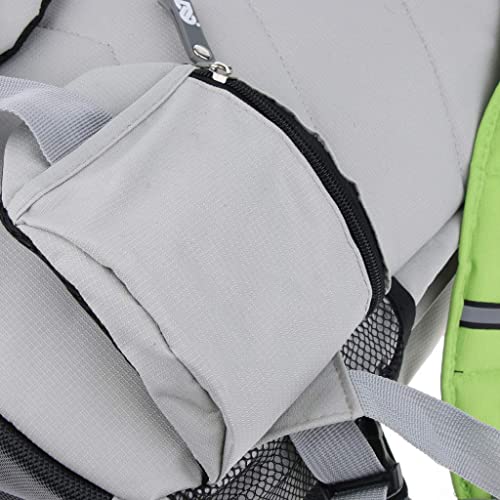 zalati Inline Skates Backpack Roller Skate Shoes Carrying Bag for Storage Easy to Carry Outdoor Sports - Green, M
