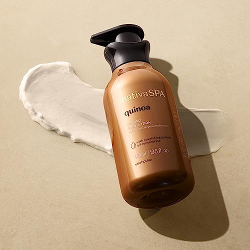 Reaffirmating Body Lotion Quinoa Nativa SPA 400ml oBoticário Loção Reafirmante Corporal Quinoa Nativa SPA 400ml