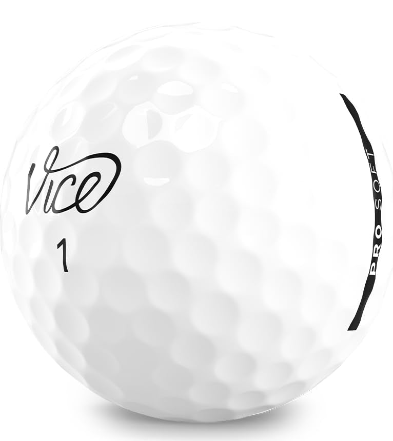 Vice Golf Pro Soft White Golf Balls